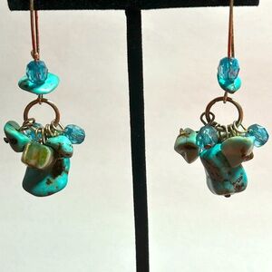 Turquoise drop earrings